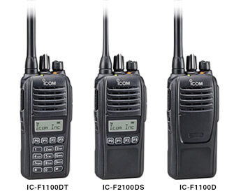 Bộ đàm kỹ thuật số IC-F1100DT, IC-F2100DT âm thanh trong