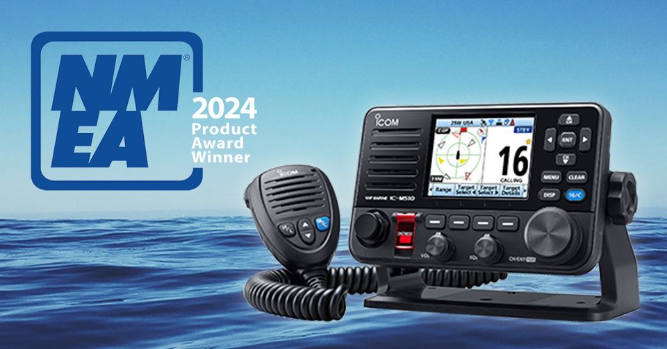 Giải Thưởng NMEA 2024: Icom Tiếp Tục Làm Được Điều Đó Với IC-M510 EVO